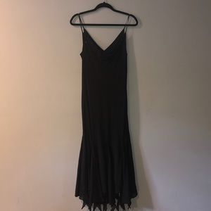 Black ankle length gown